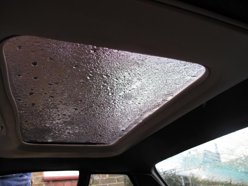 Heavy rain + after market sunroofs = *update things finally got better